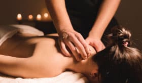 Salon Suites Massage Client